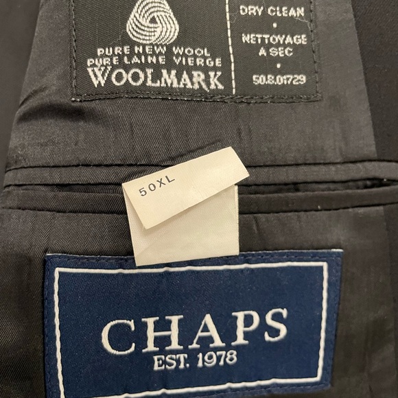 Black Chaps Blazer - Picture 2 of 2